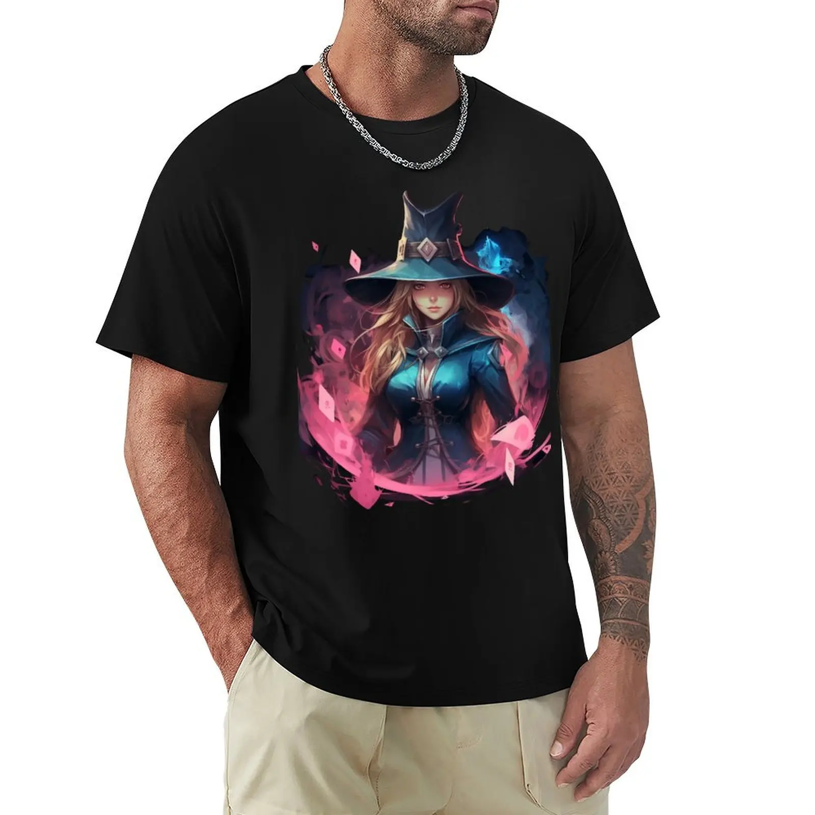 Dark Magician Girl T-Shirt Fashion Pattern Printed Tee Shirt
Dark Magician Girl T-Shirt Fashion Pattern Printed Tee Shirt