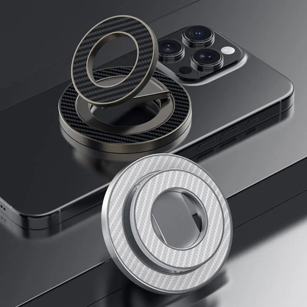 Портативный магнитный кольцевой держатель для телефона, двухсторонняя подставка для ручки для сотового телефона из углеродного волокна, складная вращающаяся подставка для телефона MagSafe
Портативный магнитный кольцевой держатель для телефона, двухсторонняя подставка для ручки для сотового телефона из углеродного волокна, складная вращающаяся подставка для телефона MagSafe