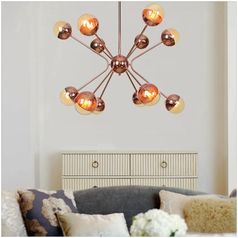 Creative Spider Chandelier Light Nordic Living Room Lighting Ceiling Pendant Multicolor Glass Lampshade Home Decor Iron Lamp
Creative Spider Chandelier Light Nordic Living Room Lighting Ceiling Pendant Multicolor Glass Lampshade Home Decor Iron Lamp