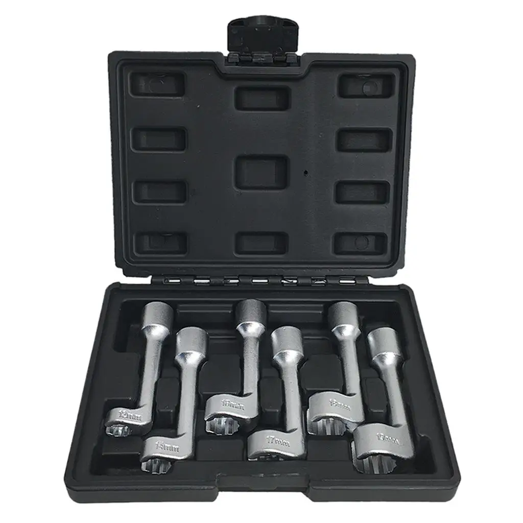 6Pcs Ratchet Wrench Set Ratchet Wrenches, with Tool Roll,Metric Combination
6Pcs Ratchet Wrench Set Ratchet Wrenches, with Tool Roll,Metric Combination