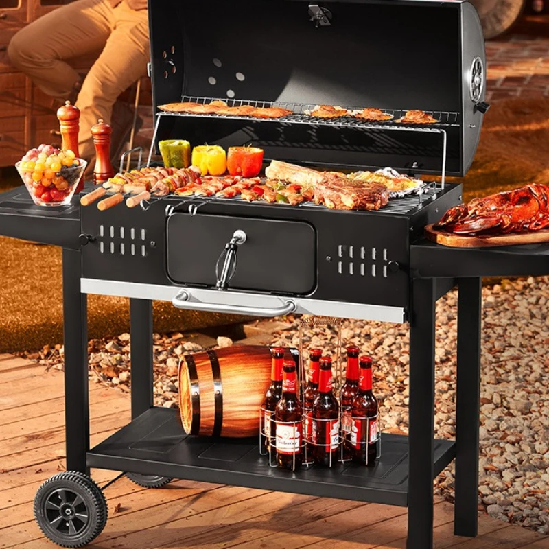 Household BBQ Grill Villa Patio Shelf Outdoor BBQ Grill
Household BBQ Grill Villa Patio Shelf Outdoor BBQ Grill