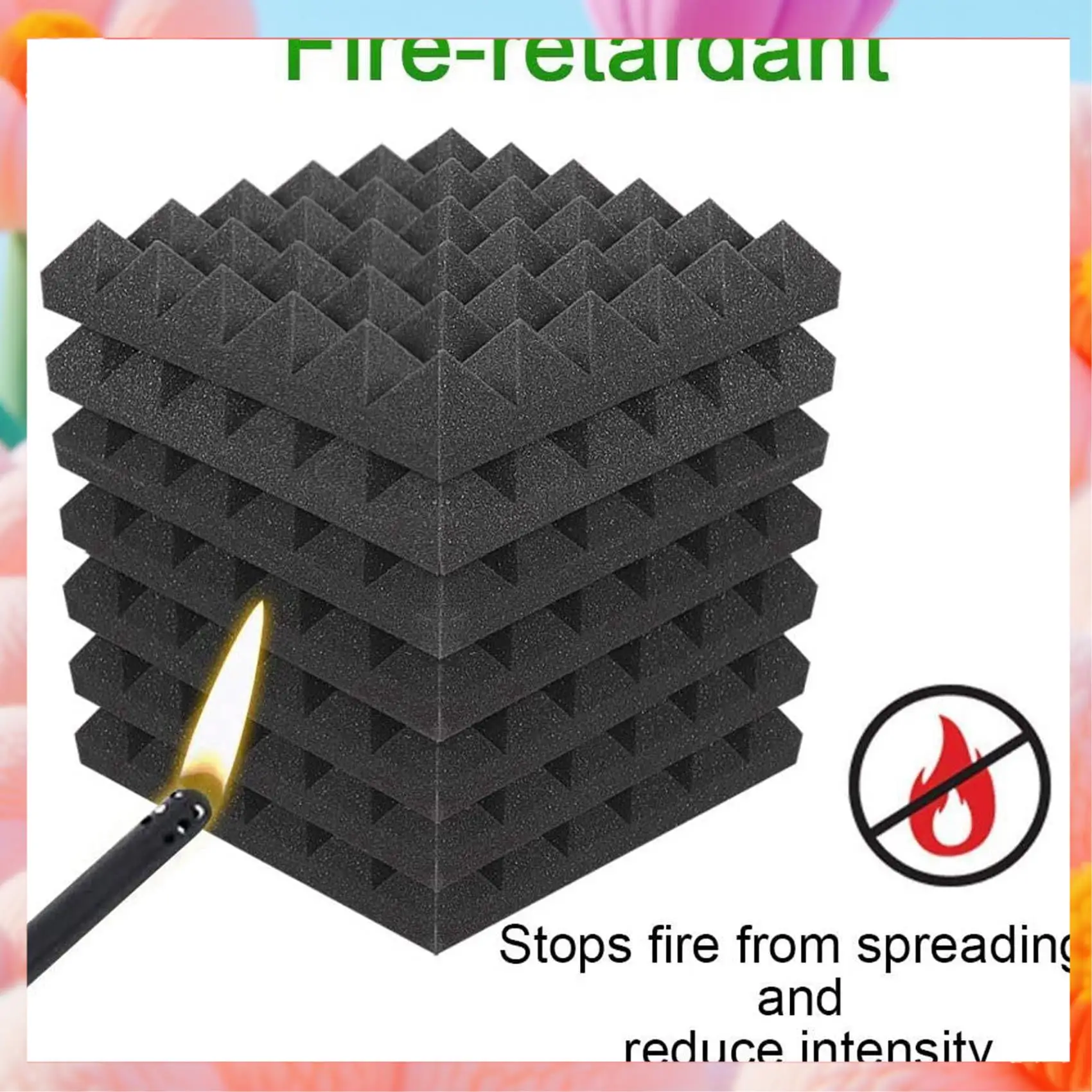 24Pcs 30X30X5CM Sound Insulation Cotton Sound Insulation Foam For Recording Studio Piano Room Sound Insulation Foam-ABJQ
24Pcs 30X30X5CM Sound Insulation Cotton Sound Insulation Foam For Recording Studio Piano Room Sound Insulation Foam-ABJQ