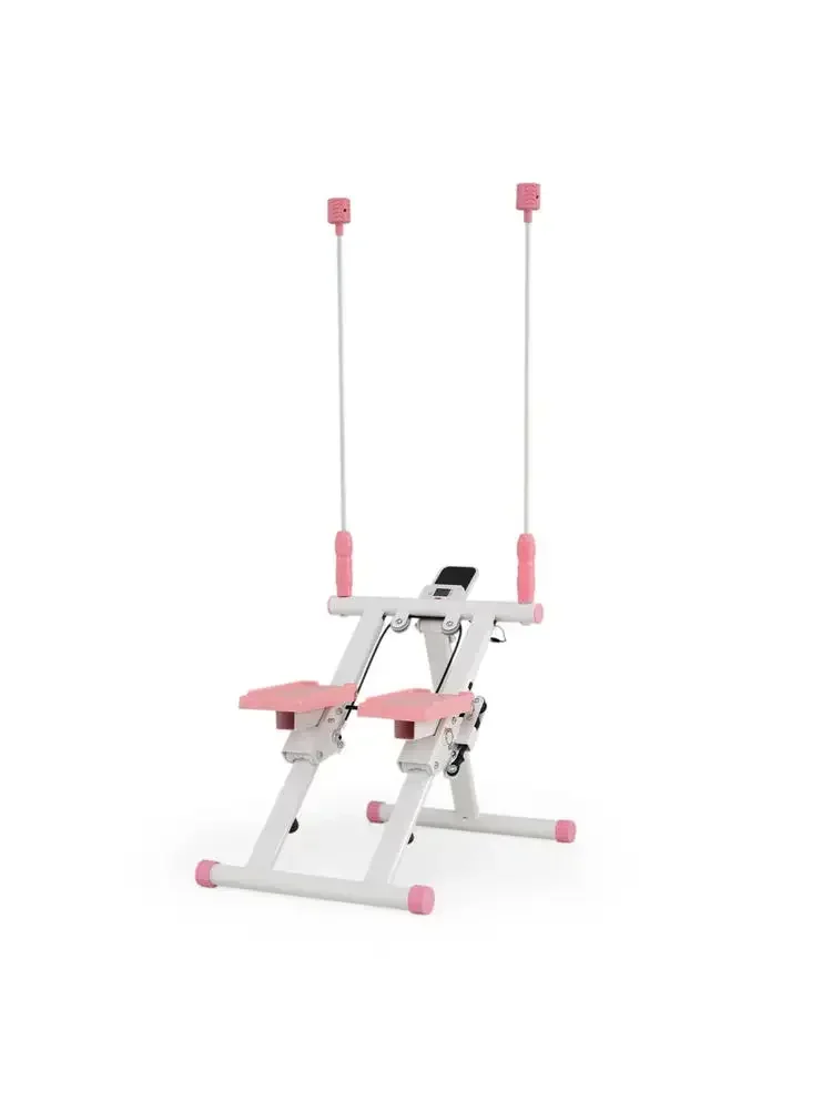 Foldable Stair Stepper with Detachable Handlebar-White
Foldable Stair Stepper with Detachable Handlebar-White
