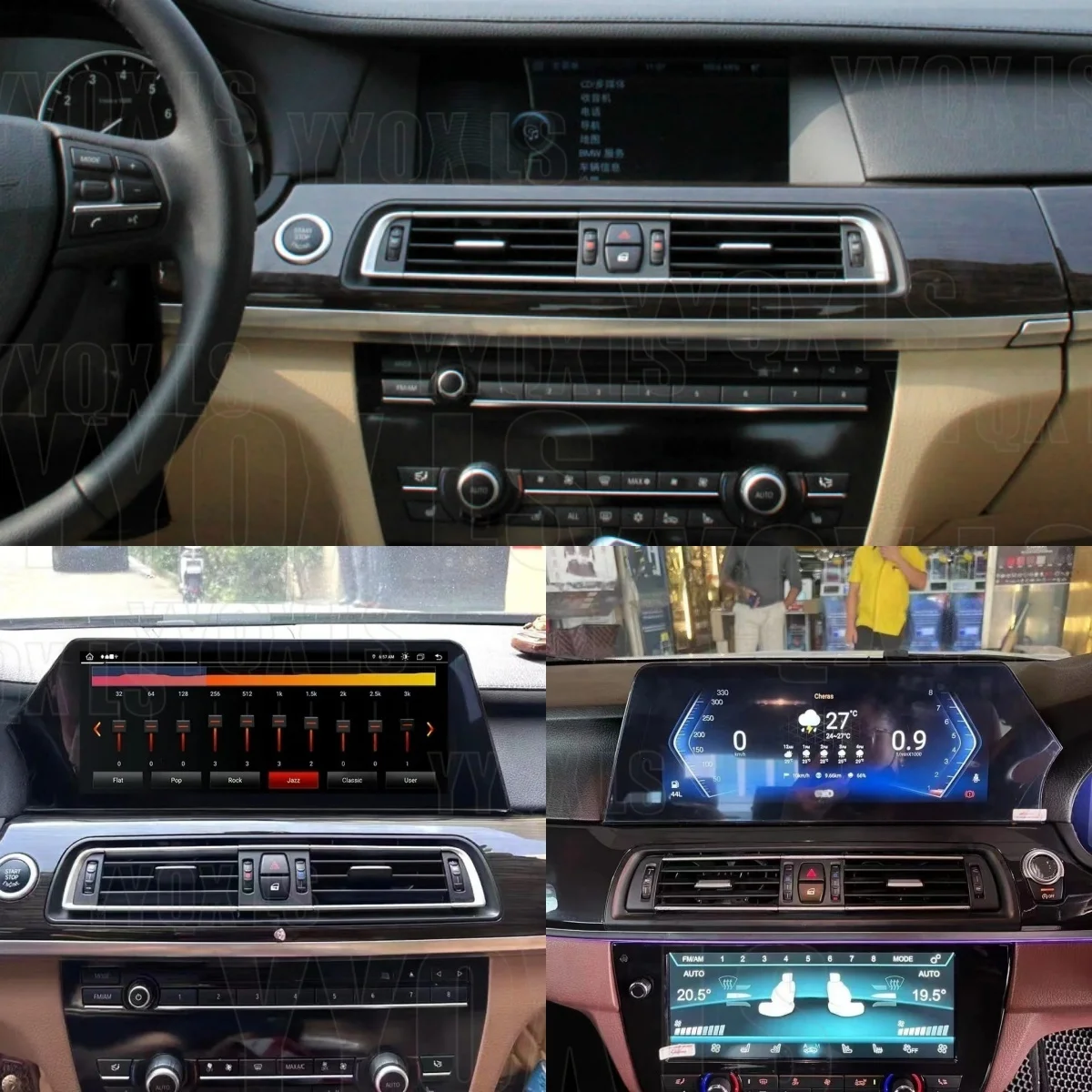 For BMW 7 F01 F02 F03 F04 2009-2016 CIC NBT Multimedia Player Autoradio Android Car Radio Stereo GPS Naviga Head Unit IPS Screen
For BMW 7 F01 F02 F03 F04 2009-2016 CIC NBT Multimedia Player Autoradio Android Car Radio Stereo GPS Naviga Head Unit IPS Screen