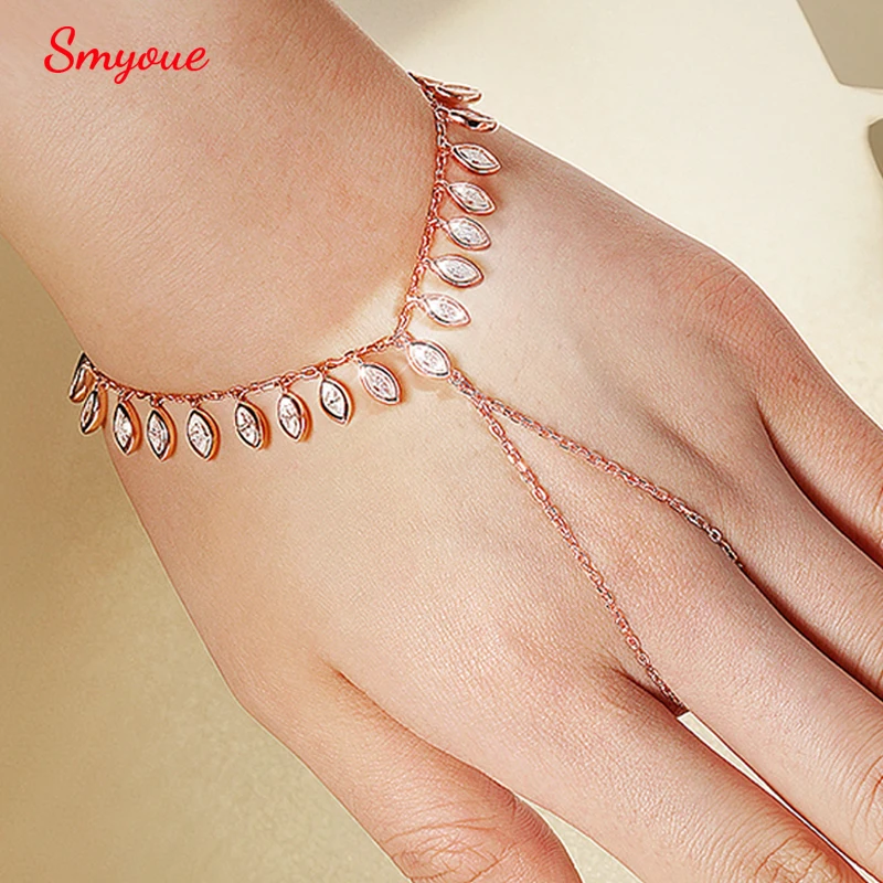Smyoue 2.5*5mm Marquise Cut Bubbles Moissanite Bracelets for Women Valentine's Day Gifts Female Chain 100% 925 Sterling Silver
Smyoue 2.5*5mm Marquise Cut Bubbles Moissanite Bracelets for Women Valentine's Day Gifts Female Chain 100% 925 Sterling Silver