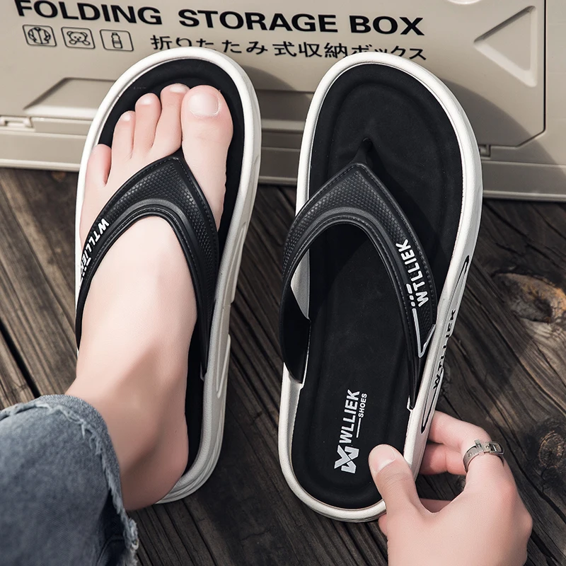 Men's flip-flops for summer, new fashionable outerwear beach sandals, durable, anti-slip and deodorizing flip-flops for men
Men's flip-flops for summer, new fashionable outerwear beach sandals, durable, anti-slip and deodorizing flip-flops for men