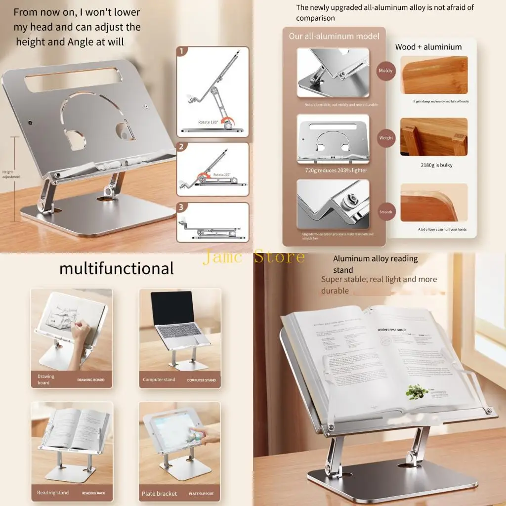 LX0B Aluminum Laptop Stand for Desk Multiple Adjustable Risers for Office Or Home
LX0B Aluminum Laptop Stand for Desk Multiple Adjustable Risers for Office Or Home