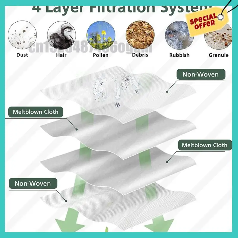 -ABJZ 14 Pack Dust Bags White & Gray Non-Woven Fabric For Roborock Q Revo Robot Vacuum Cleaner Large Capacity Disposable Bag
-ABJZ 14 Pack Dust Bags White & Gray Non-Woven Fabric For Roborock Q Revo Robot Vacuum Cleaner Large Capacity Disposable Bag