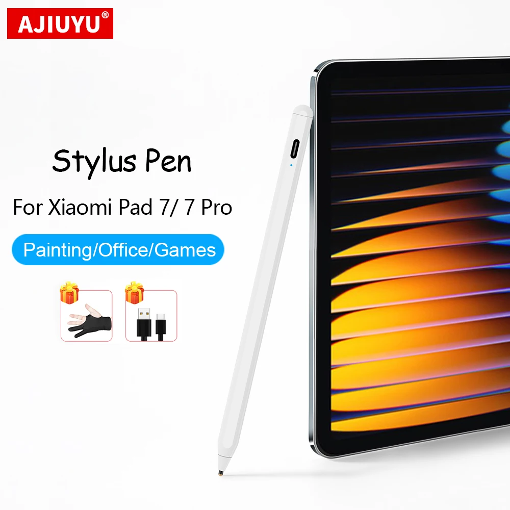 Универсальный стилус для рисования, сенсорный экран для Xiaomi Pad 7 Pro 2024 Mi Pad 7 6 5 POCO Pad 12,1 Redmi Pad SE Tablet Pen
Универсальный стилус для рисования, сенсорный экран для Xiaomi Pad 7 Pro 2024 Mi Pad 7 6 5 POCO Pad 12,1 Redmi Pad SE Tablet Pen