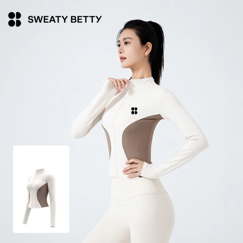 2025 Sweaty Betty Color blocked Sports Black and White Fitness Jacket, Slimming Running and Slimming Yoga Jacket for Women
2025 Sweaty Betty Color blocked Sports Black and White Fitness Jacket, Slimming Running and Slimming Yoga Jacket for Women