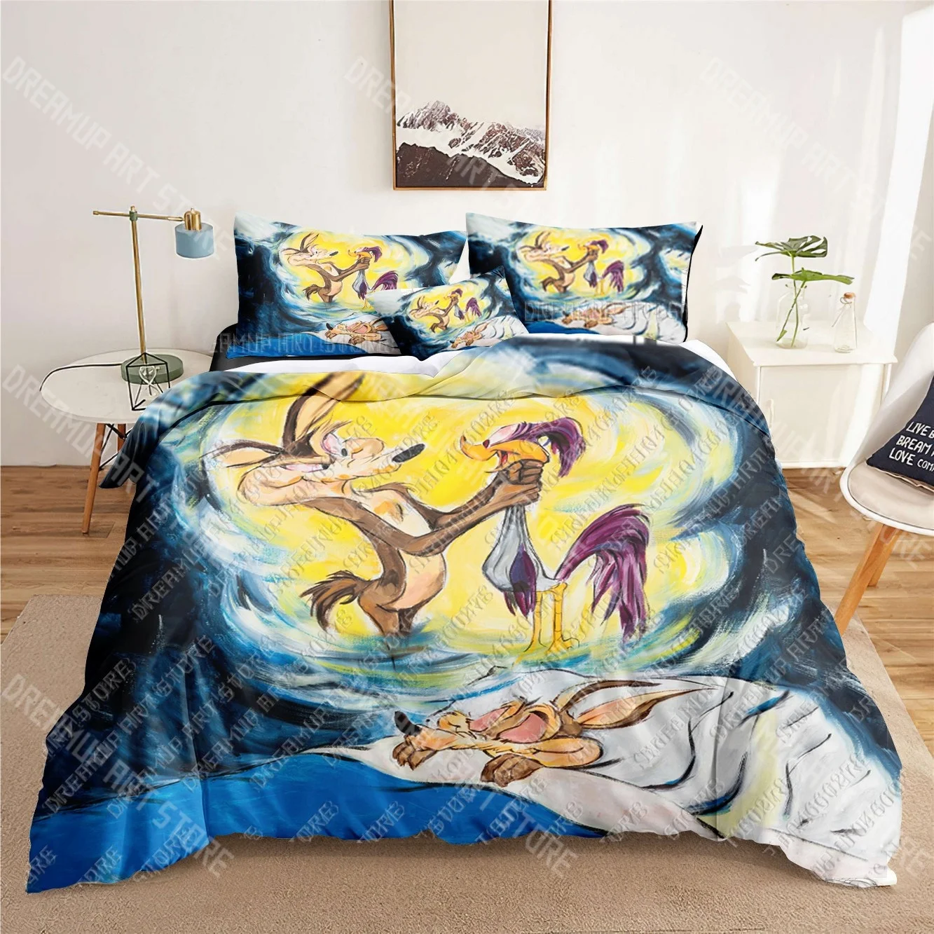 Комплекты постельного белья с 3D рисунком Wile e coyote Road Runner, пододеяльник с принтом для взрослых, детское постельное одеяло, подарок на день рождения, дропшиппинг
Комплекты постельного белья с 3D рисунком Wile e coyote Road Runner, пододеяльник с принтом для взрослых, детское постельное одеяло, подарок на день рождения, дропшиппинг