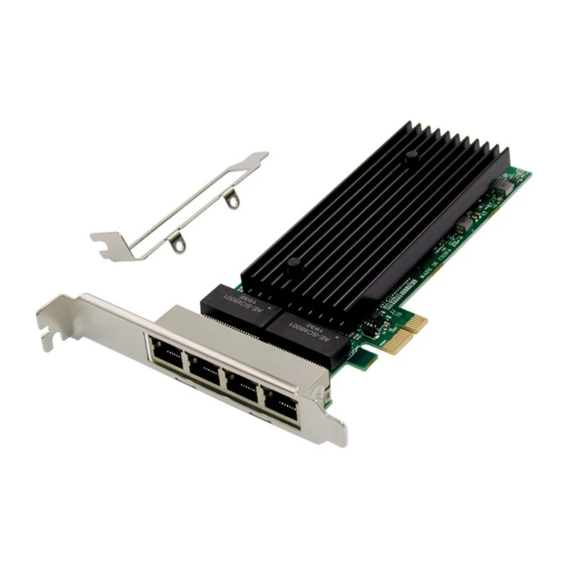 Сетевая карта Ethernet с электрическим портом 82575EB, PCI-E X1 гигабитная 4-портовая Серверная сетевая карта E1G42ET2 гигабитная сетевая карта
Сетевая карта Ethernet с электрическим портом 82575EB, PCI-E X1 гигабитная 4-портовая Серверная сетевая карта E1G42ET2 гигабитная сетевая карта