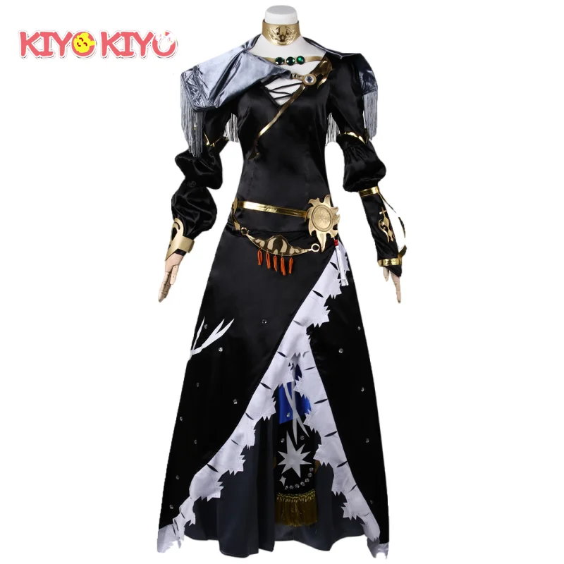 Женский костюм для косплея астрологера, Фэнтезийный костюм KIYO-KIYO, Аниме игра астрологера, костюм на Хэллоуин
Женский костюм для косплея астрологера, Фэнтезийный костюм KIYO-KIYO, Аниме игра астрологера, костюм на Хэллоуин