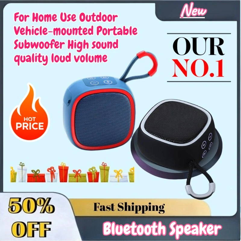 2026 New Wireless Mini Bluetooth Speaker for Home Use Outdoor Vehicle-mounted Portable Subwoofer High sound quality loud volume
2026 New Wireless Mini Bluetooth Speaker for Home Use Outdoor Vehicle-mounted Portable Subwoofer High sound quality loud volume