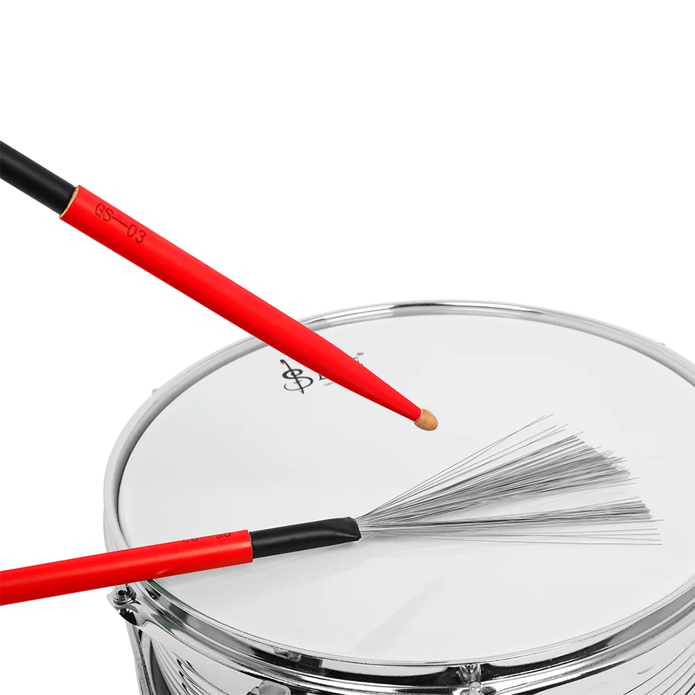 1 Pair Carbon Steel Wire Brushes Wood Handle, Durable Stick Brush Set For Drum Set Jazz Percussion, Drum Accessory Instrument
1 Pair Carbon Steel Wire Brushes Wood Handle, Durable Stick Brush Set For Drum Set Jazz Percussion, Drum Accessory Instrument