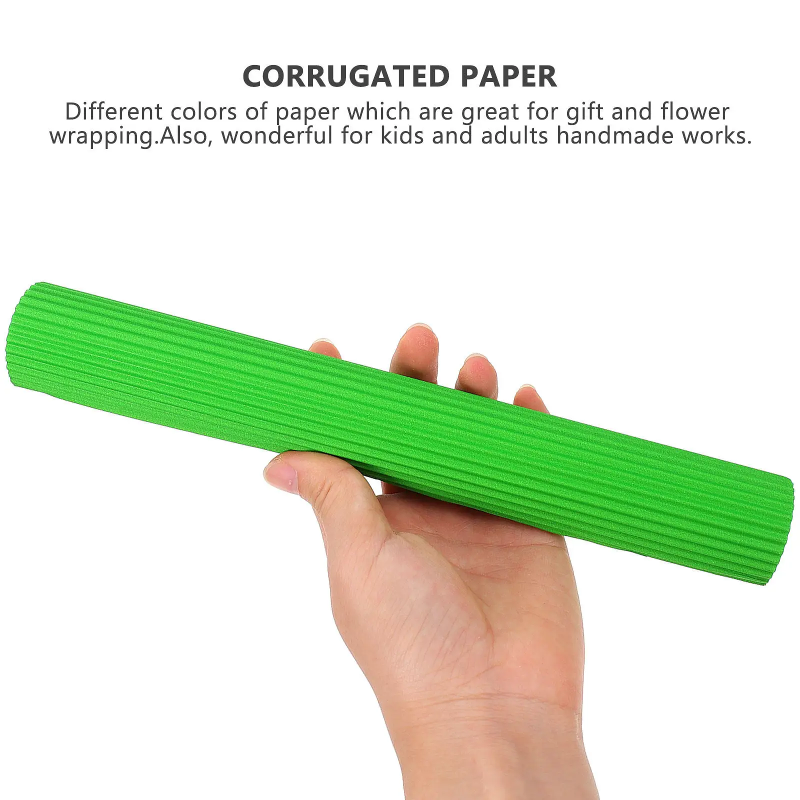 30 Sheets Handcraft Decoration Paper Colorful Corrugated Packaging Material for DIY Paper Crafts Gift Wrapping Floral
30 Sheets Handcraft Decoration Paper Colorful Corrugated Packaging Material for DIY Paper Crafts Gift Wrapping Floral