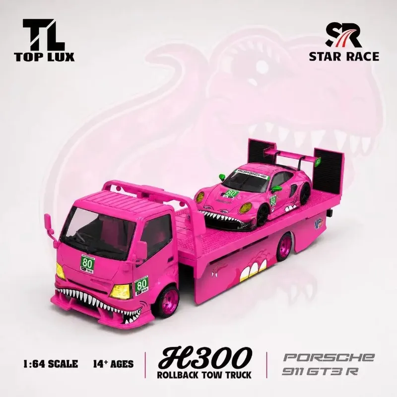 Star Race 1:64 Porsche 911 Rexy Roxy H300 Trailer Set Alloy Diecast Car Model Collection
Star Race 1:64 Porsche 911 Rexy Roxy H300 Trailer Set Alloy Diecast Car Model Collection