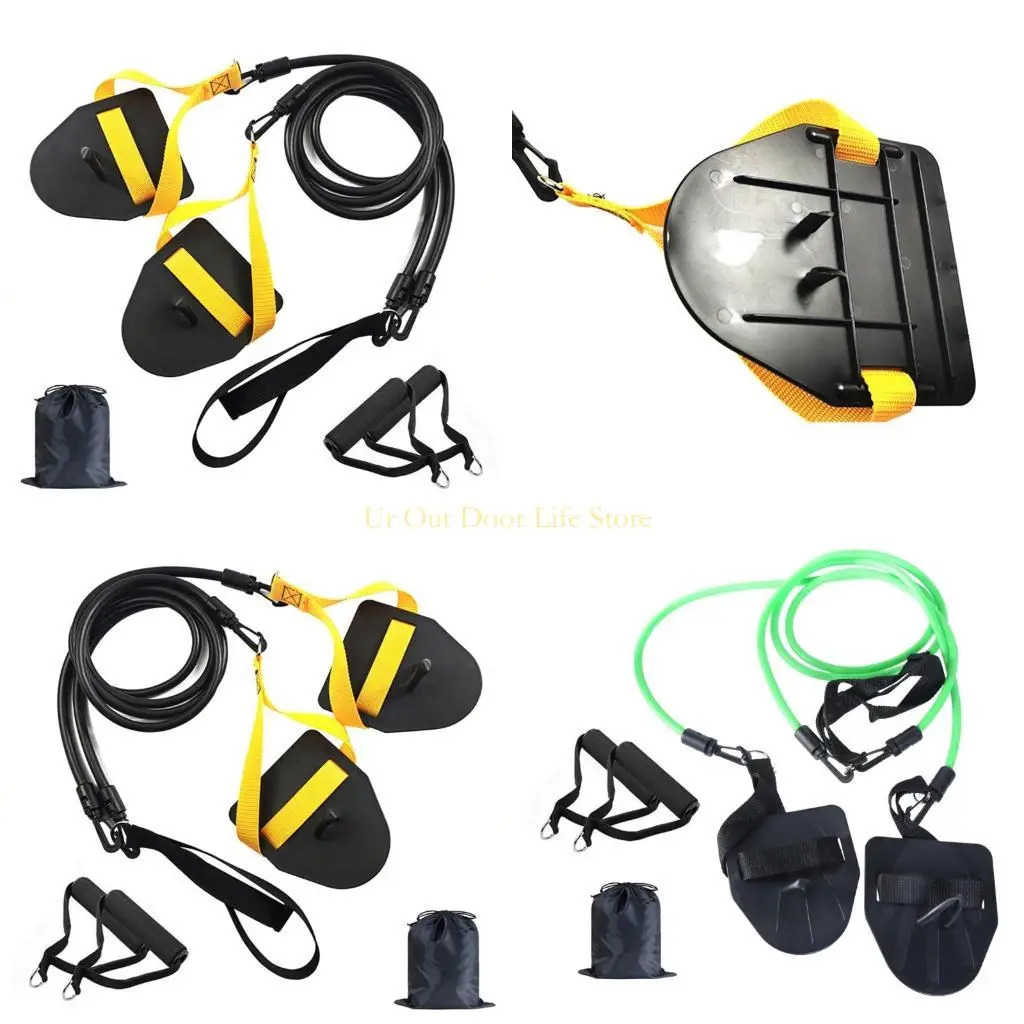 77UF силовой тренажер для плавания на руках, фитнес-эспандер для тренировки рук, тянущая веревка с ручным веслом, тренировочное
77UF силовой тренажер для плавания на руках, фитнес-эспандер для тренировки рук, тянущая веревка с ручным веслом, тренировочное