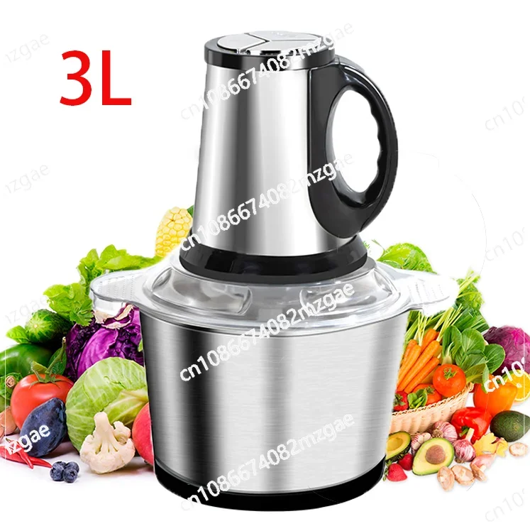 Household Kitchen Chopper Food Grinder Cheap Stainless Steel Small Best Meat Chopper Automatic 2L 3L Electric Meat Grinder
Household Kitchen Chopper Food Grinder Cheap Stainless Steel Small Best Meat Chopper Automatic 2L 3L Electric Meat Grinder