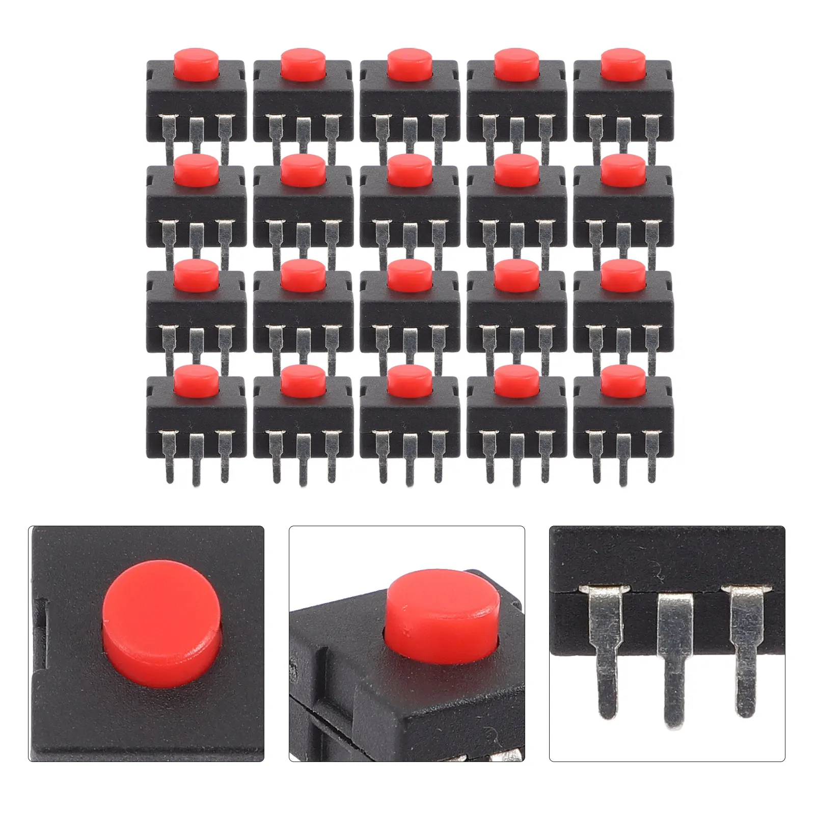 20pcs Flashlight Push Buttons Latching Torch Mini Electric Switch For Home Appliances Small Torch Button On-Off Replacement
20pcs Flashlight Push Buttons Latching Torch Mini Electric Switch For Home Appliances Small Torch Button On-Off Replacement