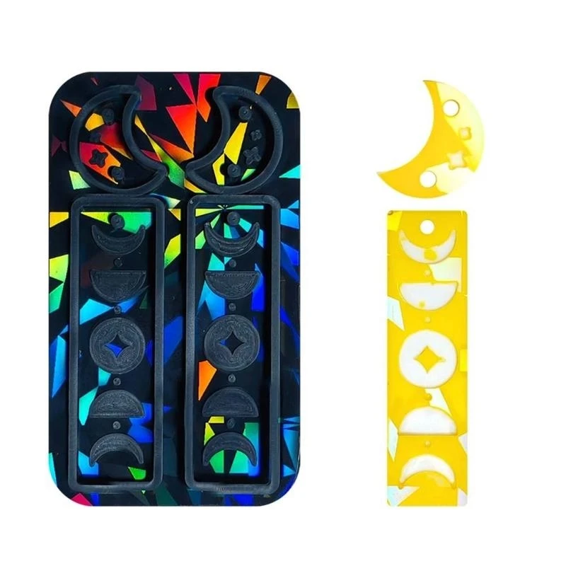Little Moon Mold Handmade Earring Pendant Silicone Mold DIY Resin Mold for DIY Keychain Jewelry Crafts
Little Moon Mold Handmade Earring Pendant Silicone Mold DIY Resin Mold for DIY Keychain Jewelry Crafts