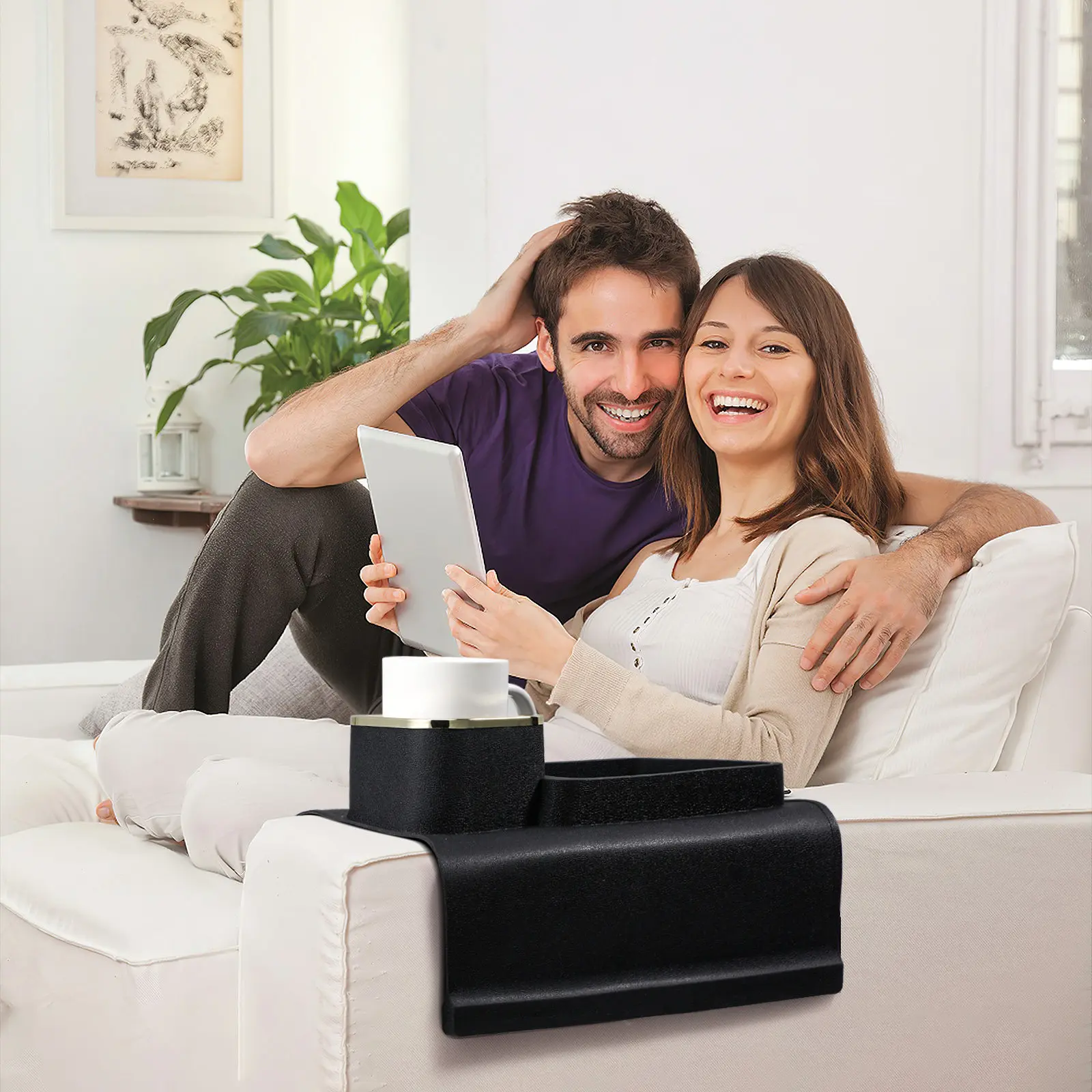 Sofa Cup Holder Armrest Tray Flexible Silicone Foldable Couch Tray for Snacks Phone Coffee Cup Couch Drink Holder Multi Function
Sofa Cup Holder Armrest Tray Flexible Silicone Foldable Couch Tray for Snacks Phone Coffee Cup Couch Drink Holder Multi Function