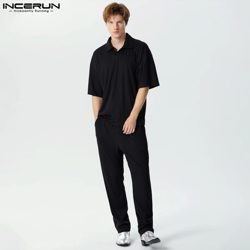 INCERUN 2024 American Style Sets Men's Short Sleeved Shirts Pantalons Male Knitted Casual All-match Striped Two-piece Sets S-5XL
INCERUN 2024 American Style Sets Men's Short Sleeved Shirts Pantalons Male Knitted Casual All-match Striped Two-piece Sets S-5XL