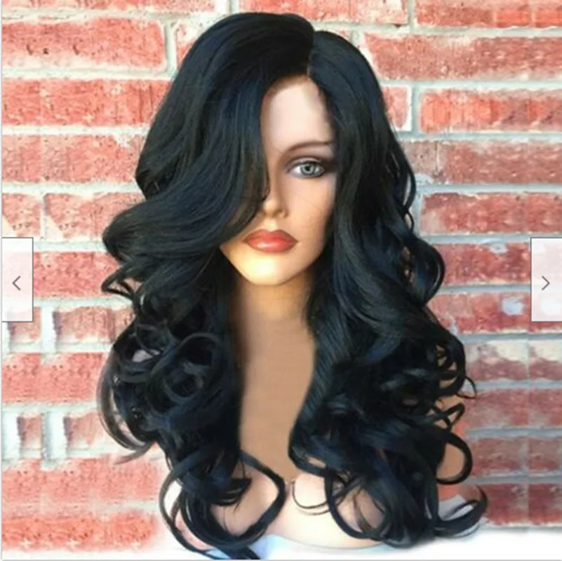 New wig women's fashion European and American partial division wavy long curly hair rose mesh wig
New wig women's fashion European and American partial division wavy long curly hair rose mesh wig
