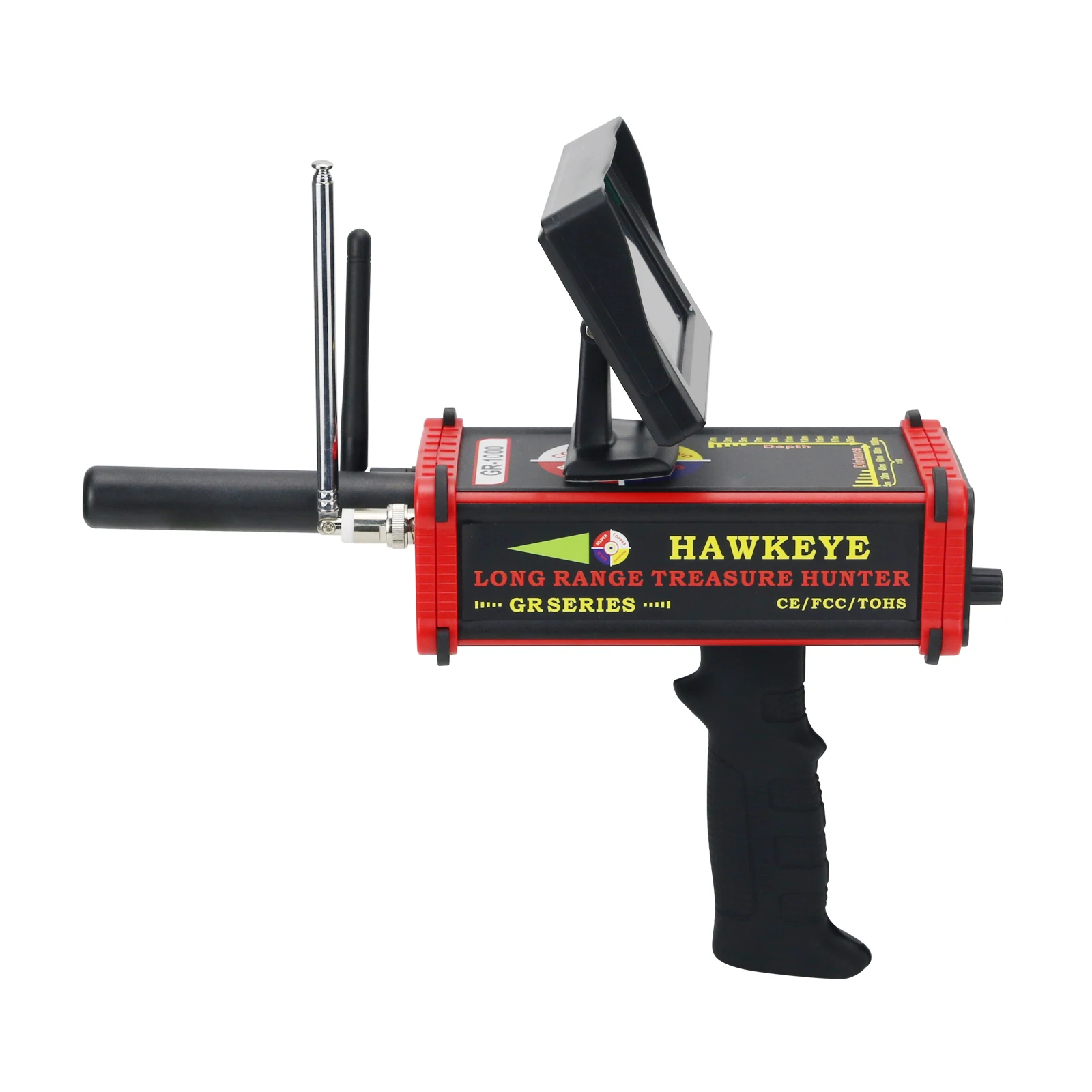 2026 HAWKEYE GR-1000 Plus Aks Gold Detector Long Range Treasure Hunter Gold Finder Metal Detector with Screen
2026 HAWKEYE GR-1000 Plus Aks Gold Detector Long Range Treasure Hunter Gold Finder Metal Detector with Screen