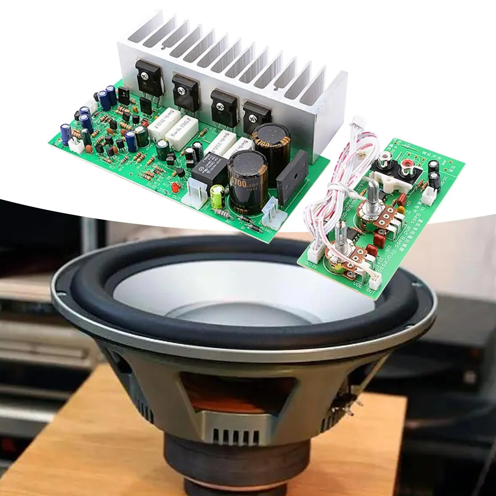 350W Power Amplifier Board Double AC 24-28V Mono Home Theater Amp Module
350W Power Amplifier Board Double AC 24-28V Mono Home Theater Amp Module