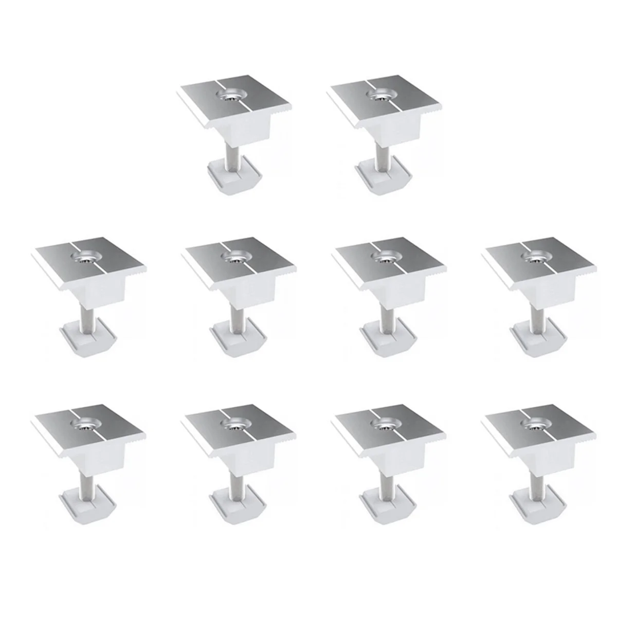 A95I-10Pcs Solar Clamp Adjustable Solar Panel Bracket Clamp Wide Photovoltaic Support for Solar Panel System 35mm
A95I-10Pcs Solar Clamp Adjustable Solar Panel Bracket Clamp Wide Photovoltaic Support for Solar Panel System 35mm