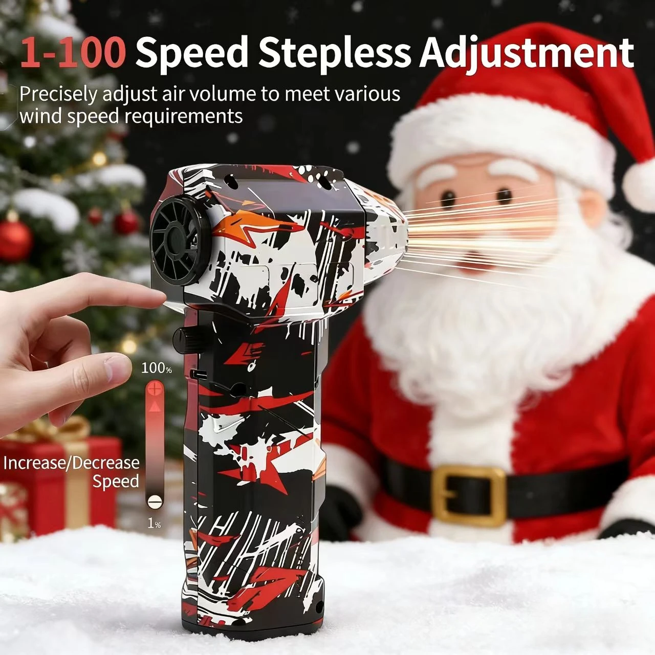 Turbo Fan Brushless Air Blower 130000RPM 55m/s Wind Speed Powerful Air Duster for Car Cleaning Keyboard PC Home
Turbo Fan Brushless Air Blower 130000RPM 55m/s Wind Speed Powerful Air Duster for Car Cleaning Keyboard PC Home