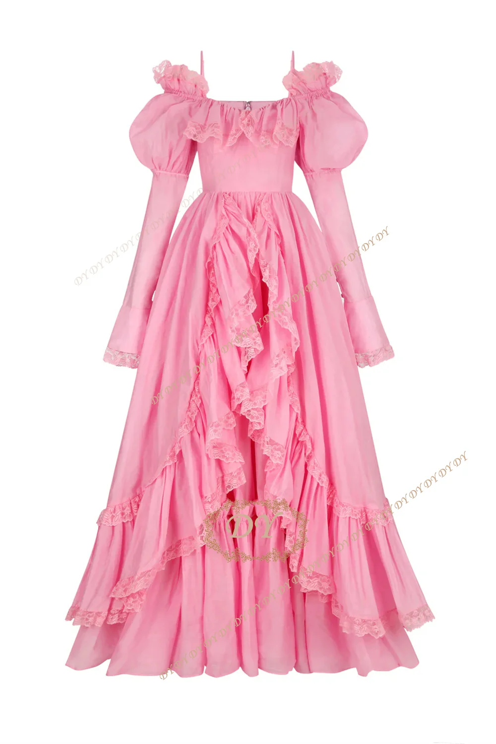 DY Vintage Russion Maxi Prom Party Dresses Off Shoulder Floor Length Evening Gowns Lace Ruffled Taffeta 2026 Customized
DY Vintage Russion Maxi Prom Party Dresses Off Shoulder Floor Length Evening Gowns Lace Ruffled Taffeta 2026 Customized