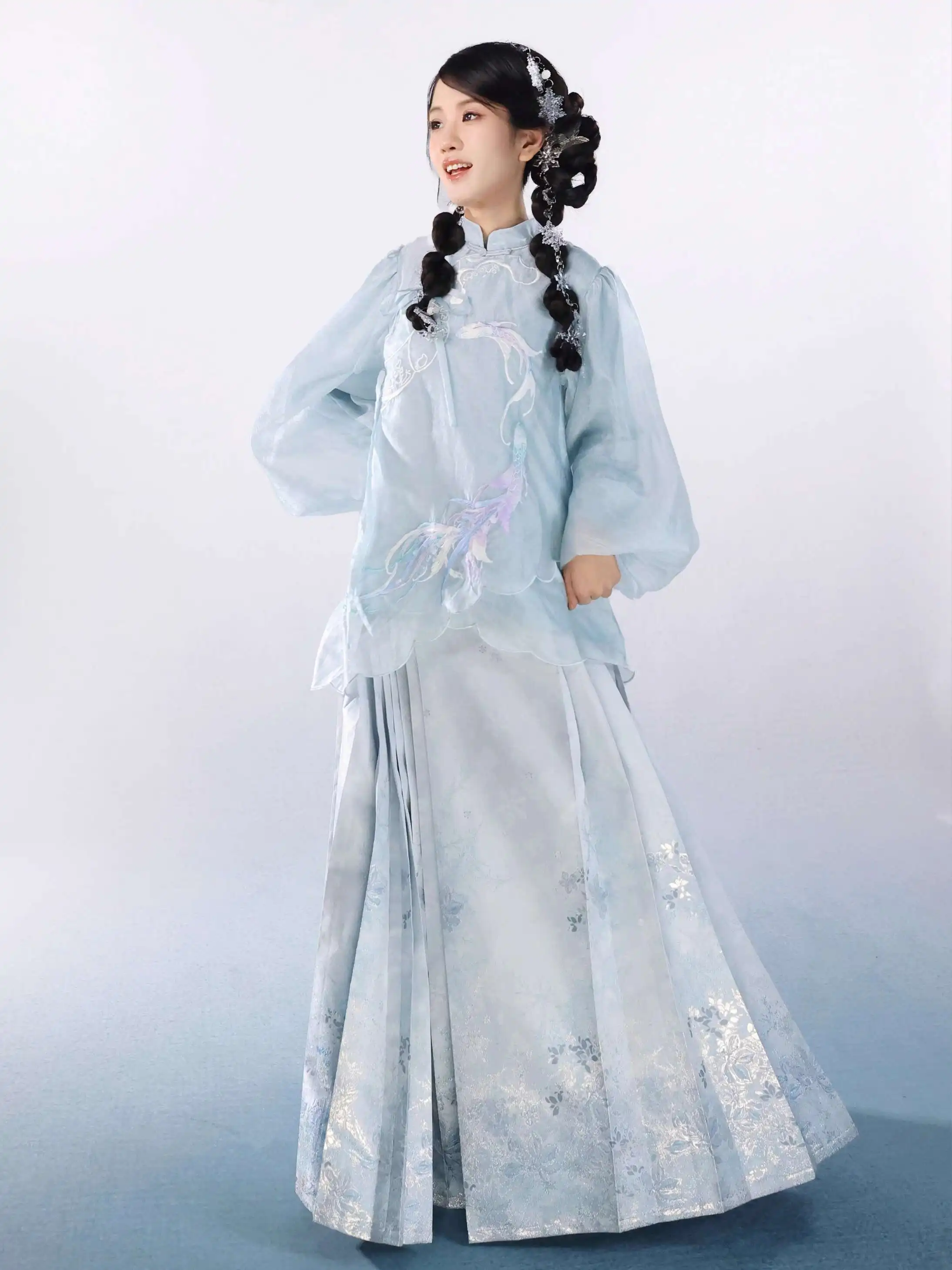New Horse-face Skirt Suit Women's Clothing Guofeng Han Elements Spring Clothing Hanfu Ming System Skirt Cos Cosplay
New Horse-face Skirt Suit Women's Clothing Guofeng Han Elements Spring Clothing Hanfu Ming System Skirt Cos Cosplay