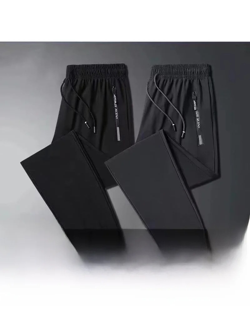 Ice Silk Pants Men's Summer Thin Loose Straight Korean Sle Elastic Qui Dry Smooth Cool Casual Sports Long Men's Pants
Ice Silk Pants Men's Summer Thin Loose Straight Korean Sle Elastic Qui Dry Smooth Cool Casual Sports Long Men's Pants