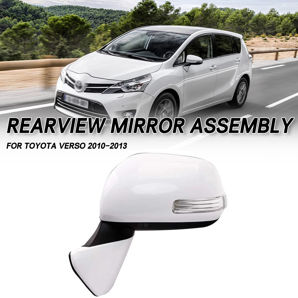 For Toyota Verso 2010 2011 2012 2013 Car Rearview Mirror Assembly Accessories Auto Side Mirror Reflector Led Turn Signal Lights
For Toyota Verso 2010 2011 2012 2013 Car Rearview Mirror Assembly Accessories Auto Side Mirror Reflector Led Turn Signal Lights