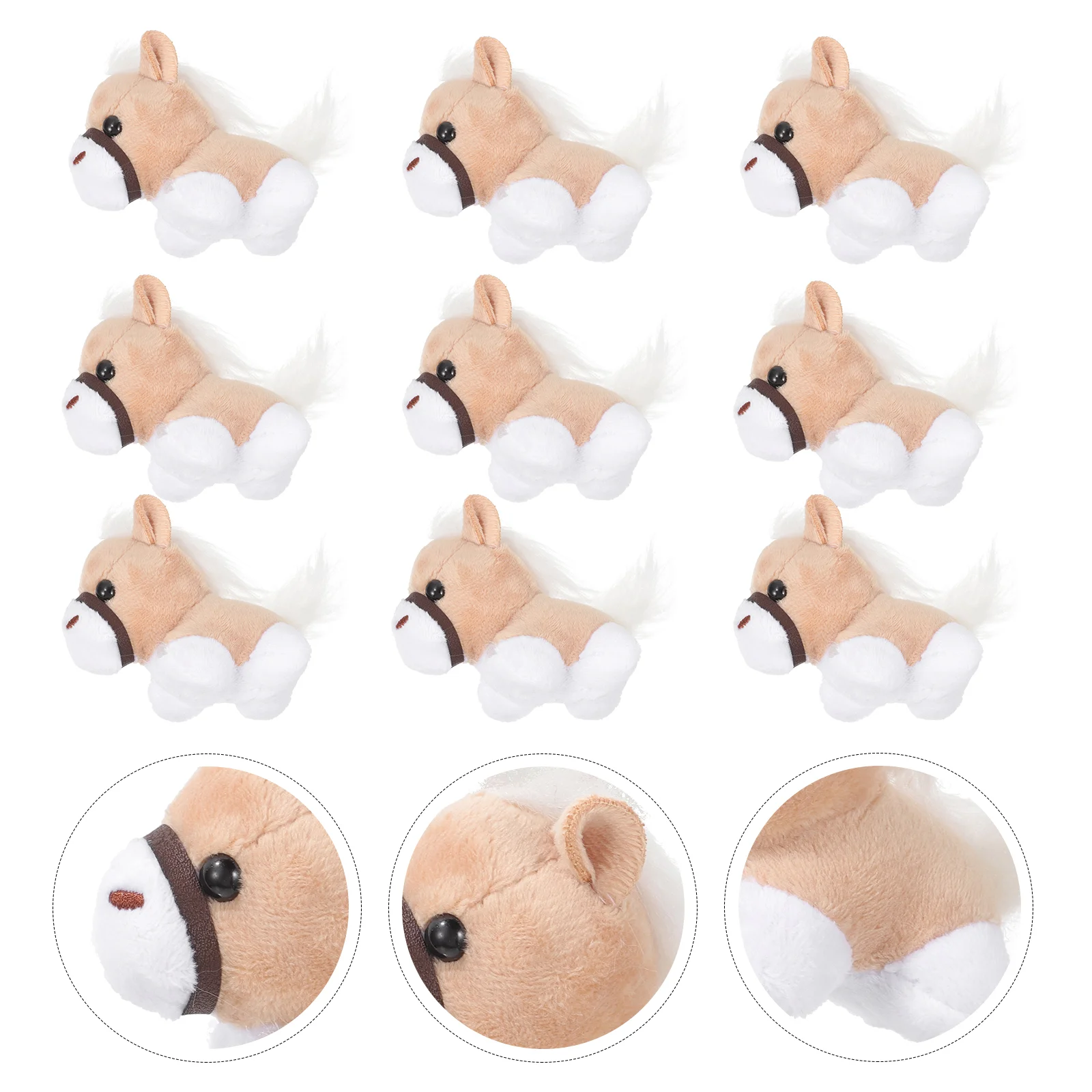 12 Pcs Toy Backpack Pendant Kawaii Ornaments Horse Plush Cute Hanging Decor Stuffed Animals
12 Pcs Toy Backpack Pendant Kawaii Ornaments Horse Plush Cute Hanging Decor Stuffed Animals