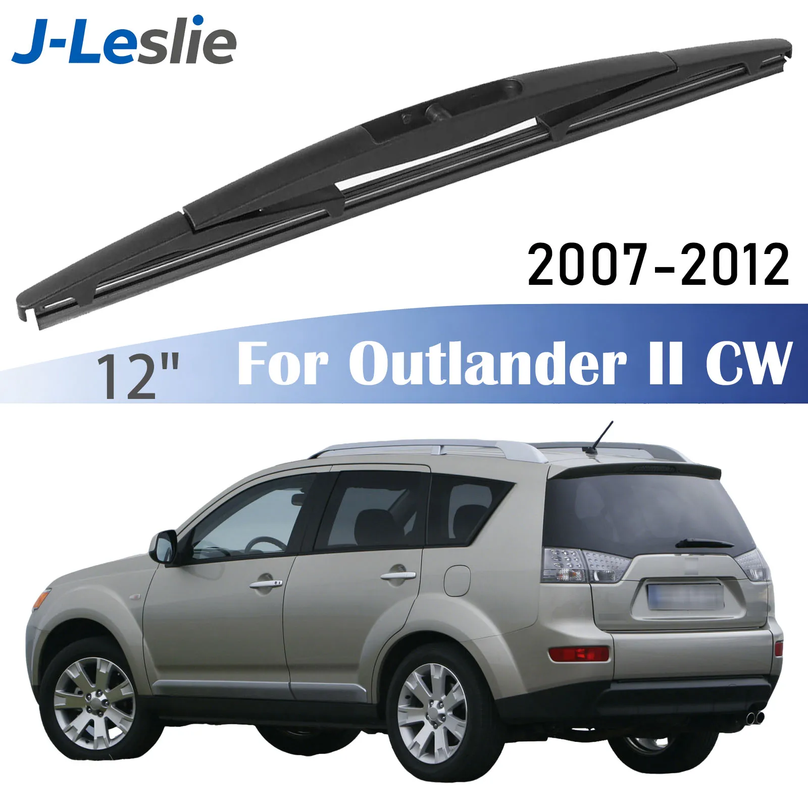 12" Rear Wiper Blade For Mitsubishi Outlander II MK2 CW 2007-2012 Windshield Windscreen Wipers Washer Rain Brushes Accessories
12" Rear Wiper Blade For Mitsubishi Outlander II MK2 CW 2007-2012 Windshield Windscreen Wipers Washer Rain Brushes Accessories