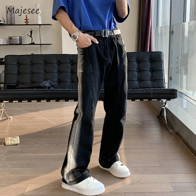 Jeans Men Design Spring Fashion Vintage High Street Chic European Style Loose Straight Trousers All-match Streetwear Handsome
Jeans Men Design Spring Fashion Vintage High Street Chic European Style Loose Straight Trousers All-match Streetwear Handsome