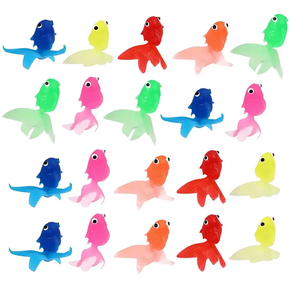 20 Pcs Artificial Goldfish 6 5cm Material Vivid Decoration for Aquarium Fake Tropical Fish Decor Kit Mixed Color Pet
20 Pcs Artificial Goldfish 6 5cm Material Vivid Decoration for Aquarium Fake Tropical Fish Decor Kit Mixed Color Pet