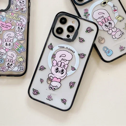 Pink Rabbit MagSafe Phone Case Cover for IPhone 11 12 13 14 15 Pro Max Case for IPhone 15 Pro Max
Pink Rabbit MagSafe Phone Case Cover for IPhone 11 12 13 14 15 Pro Max Case for IPhone 15 Pro Max