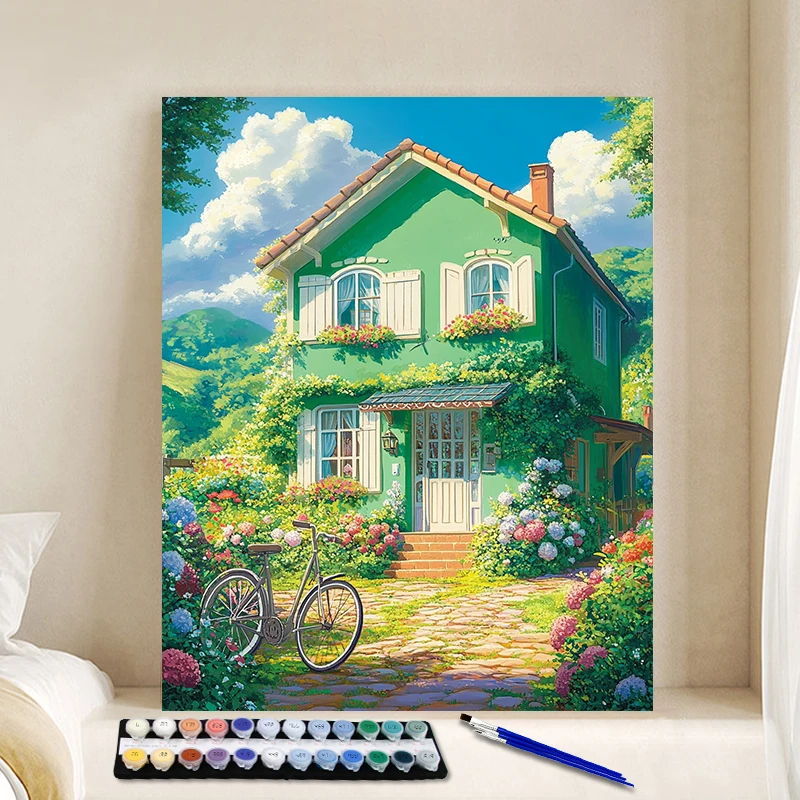 Painting By Numbers Garden Green House Picture By Numbers For Home Decors Handpainted Diy Gift
Painting By Numbers Garden Green House Picture By Numbers For Home Decors Handpainted Diy Gift