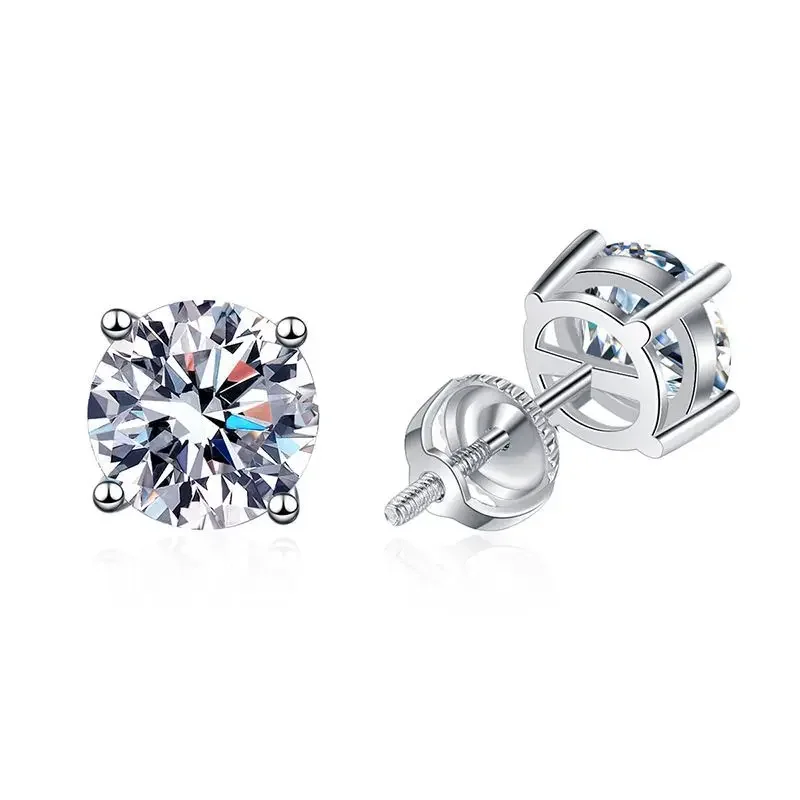 Classic U-shaped s925 Silver Precision Quality 1 Carat D Color Cross disciplinary Male and Female Universal Four Claw Wedding
Classic U-shaped s925 Silver Precision Quality 1 Carat D Color Cross disciplinary Male and Female Universal Four Claw Wedding