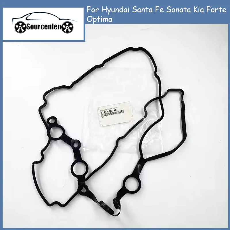 Brand New Valve Cover Gasket Set For Hyundai Santa Fe Sonata Kia Forte Optima 224412G710 22441-2G710
Brand New Valve Cover Gasket Set For Hyundai Santa Fe Sonata Kia Forte Optima 224412G710 22441-2G710