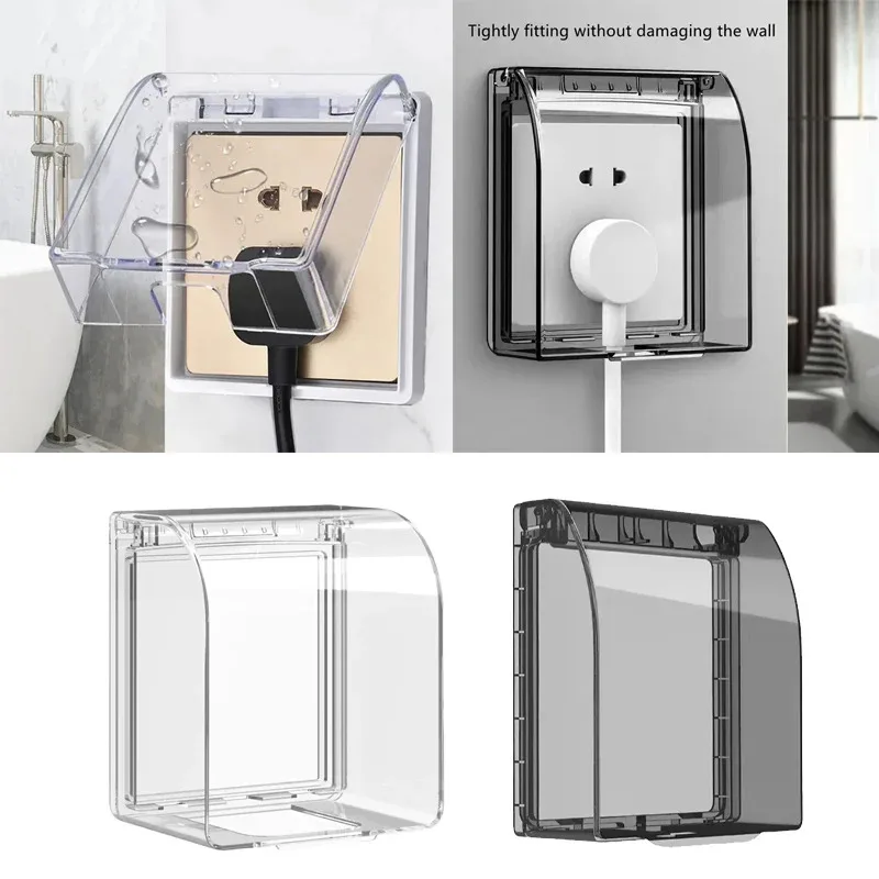 Portable Self-Adhesive Switch Protective Cover, Waterproof Safety Electrical Socket Cover for Children
Portable Self-Adhesive Switch Protective Cover, Waterproof Safety Electrical Socket Cover for Children
