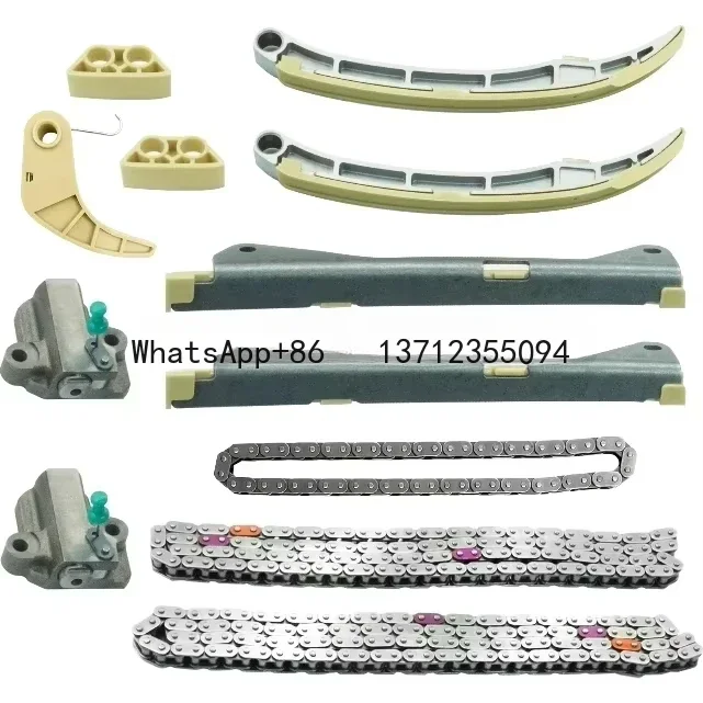 24321-3L100 Комплект цепи ГРМ двигателя, совместимый с Kia Sorento Cadenza K900, для Hyundai Azera Genesis G70 G80 G90 3.3 L 3.8L
24321-3L100 Комплект цепи ГРМ двигателя, совместимый с Kia Sorento Cadenza K900, для Hyundai Azera Genesis G70 G80 G90 3.3 L 3.8L