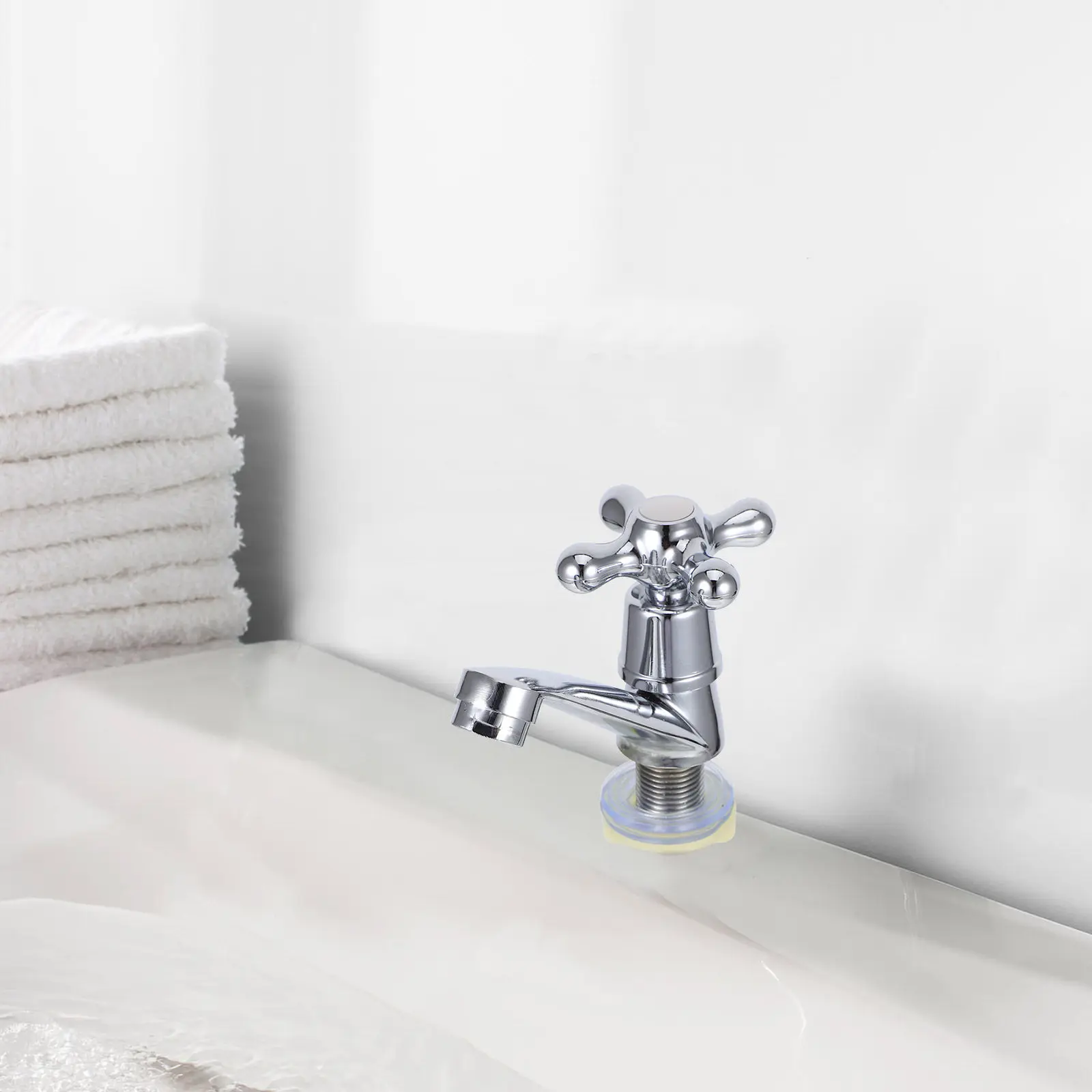 Single Hole Cold Water Faucet For Bathroom Sink Countertop Design Durable Copper Alloy Quick Switch Basin Tap Kitchen Faucet
Single Hole Cold Water Faucet For Bathroom Sink Countertop Design Durable Copper Alloy Quick Switch Basin Tap Kitchen Faucet