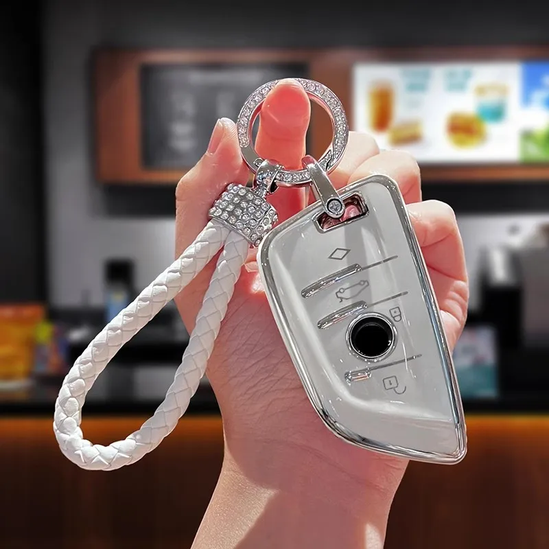 Чехол для автомобильного ключа из ТПУ с полной защитой для BMW F90 F48 G01 G02 F15 F85 F16 F86 F45 F46 G30/G31/G32/G11/G12
Чехол для автомобильного ключа из ТПУ с полной защитой для BMW F90 F48 G01 G02 F15 F85 F16 F86 F45 F46 G30/G31/G32/G11/G12