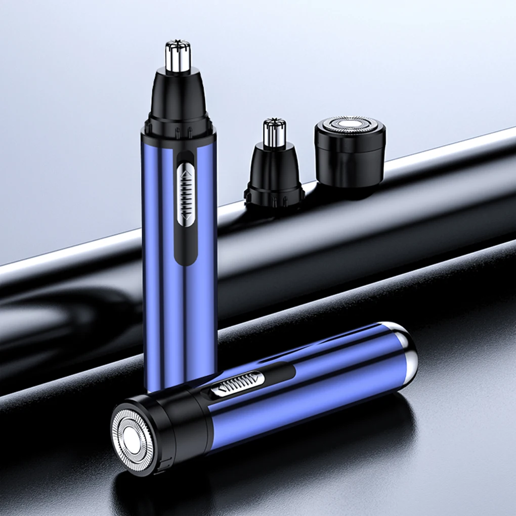 Electric Nose Ear Hair Trimmer USB Charging Handy Detachable Washable Man Clippers Remover with Cleaning Brush Blue
Electric Nose Ear Hair Trimmer USB Charging Handy Detachable Washable Man Clippers Remover with Cleaning Brush Blue