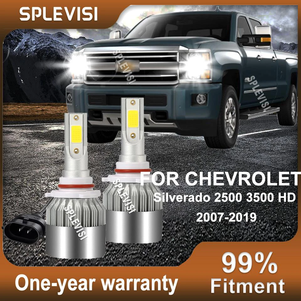 2x LED Headlight Hi Beam Bulbs White For Chevrolet Silverado 2500 3500 HD 2007-2019 2008 2009 2010 2011 2012 2013 2014 2015 2016
2x LED Headlight Hi Beam Bulbs White For Chevrolet Silverado 2500 3500 HD 2007-2019 2008 2009 2010 2011 2012 2013 2014 2015 2016